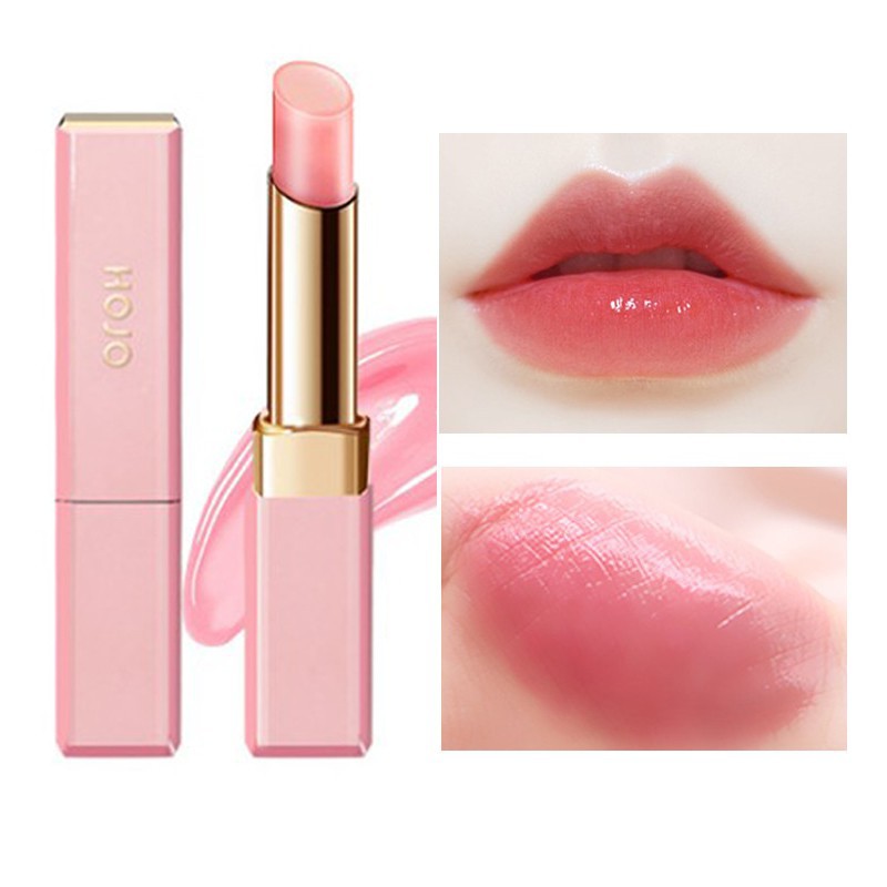 Son dưỡng HOJO có màu đổi màu hồng môi Cherry Blossoms Color Changing Lip Balm
