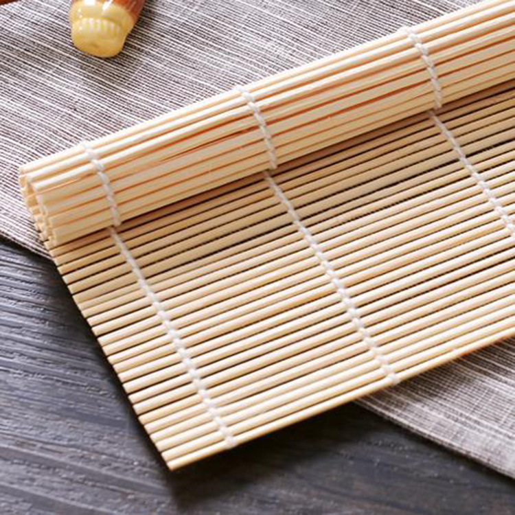 Mành tre cuộn cơm rong biển kimbap, cuốn sushi - mành bằng tre cuộn tròn dùm làm lót nồi hoặc cuộn sushi đa năng
