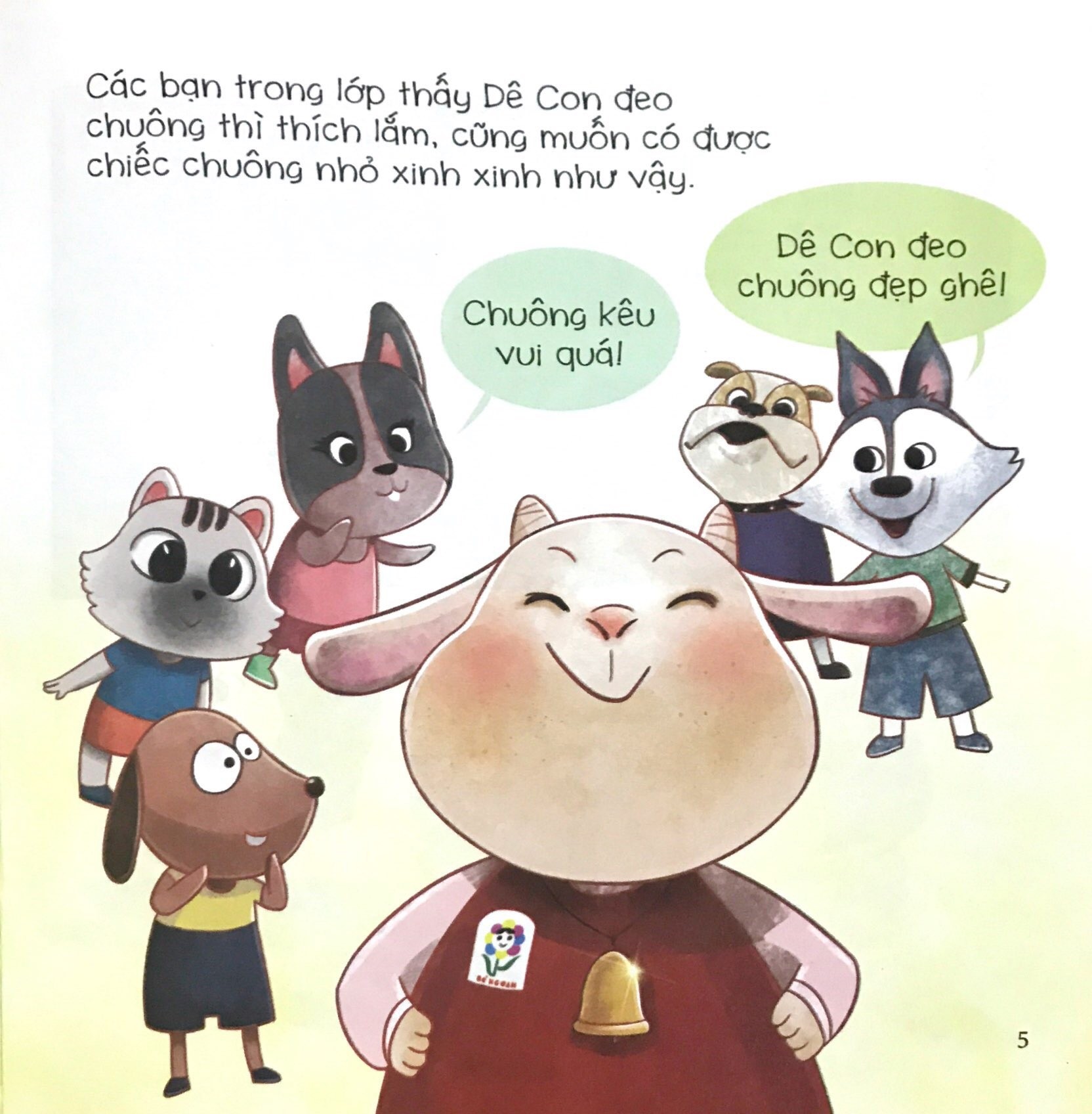Bé Tập Kể Chuyện - Dê Con Được Thưởng