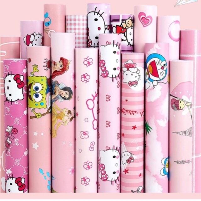 【HOT SALE】 Cuộn 10m Giấy dán tường hoạt hình cho bé nhiều mẫu