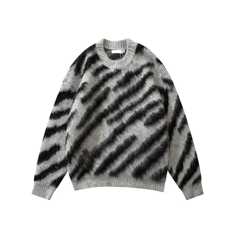 Áo len Striped form oversized
