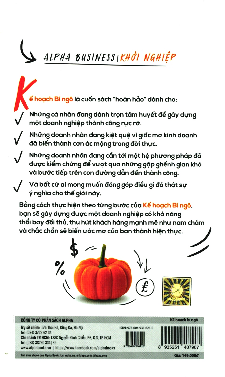 Sách - Kế Hoạch Bí Ngô
