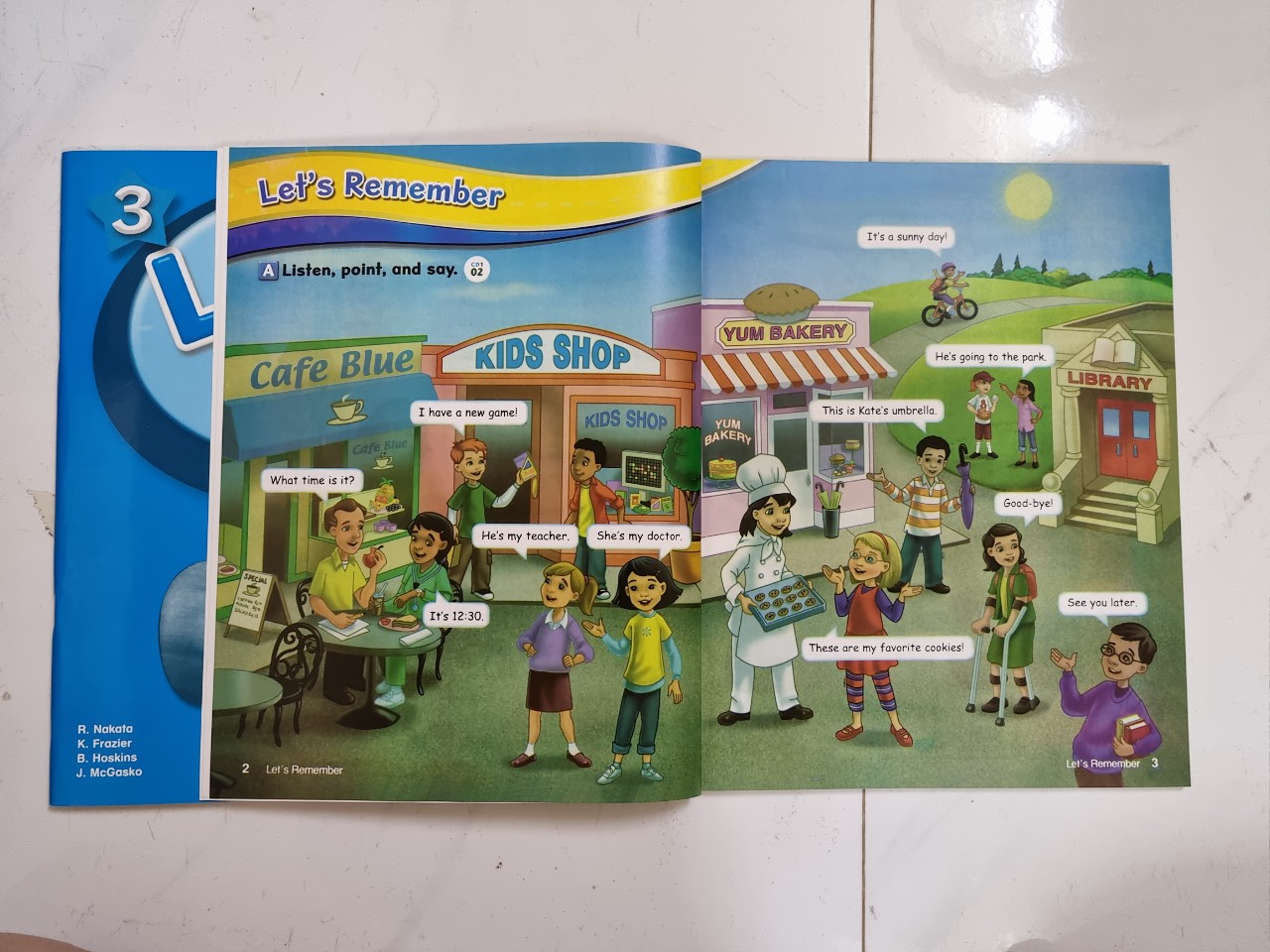 Bộ Let's go 3 bản 4th cho bé ( bộ 2 cuốn SB + WB)