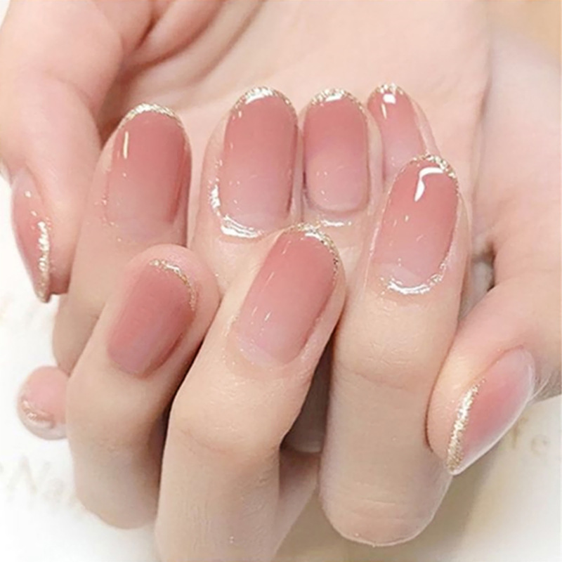 Móng tay giả đẹp móng tay giả đẹp thời trang móng tay giả đẹp rẻ - Gồm 24 móng tay giả + Tặng 1 keo dán móng + Tặng 1 cây dũa móng