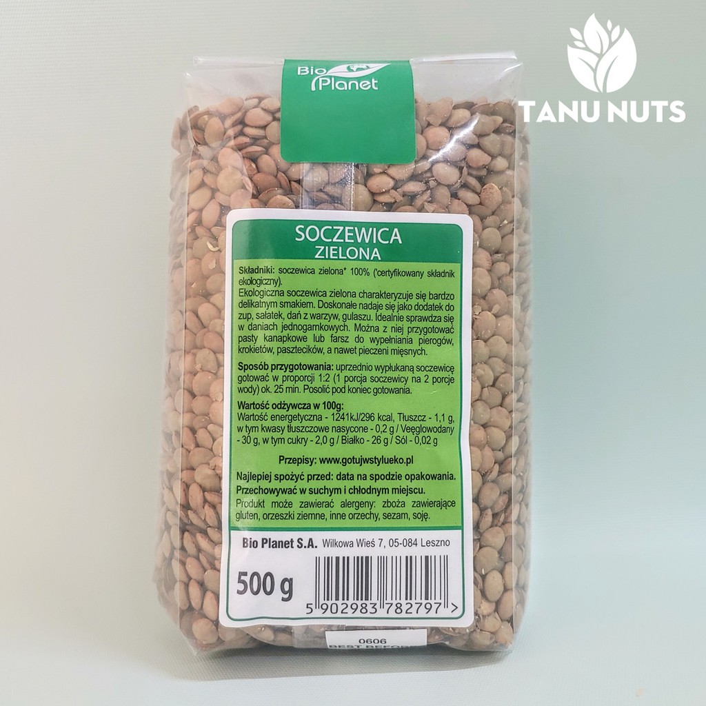 Đậu Lăng Hữu Cơ Bio Planet Nhập Khẩu Ba Lan