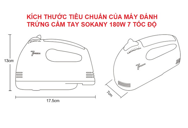 MÁY ĐÁNH TRỨNG CẦM TAY 2 THANH KÉP 7 TỐC ĐỘ CAO CẤP [ Máy trộn thực phẩm #Máy đánh kem #Máy nhào bột #Máy trộn bột #Máy nhào bột #Máy đánh thực phẩm]