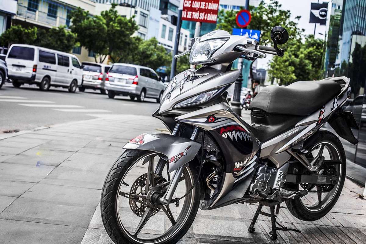 Tem trùm exciter 135 cá mập xám, tem exciter 135, team trùm exciter 135, tem xe exciter 135, team trùm ex 135, team xe exciter 135 cá mập xám