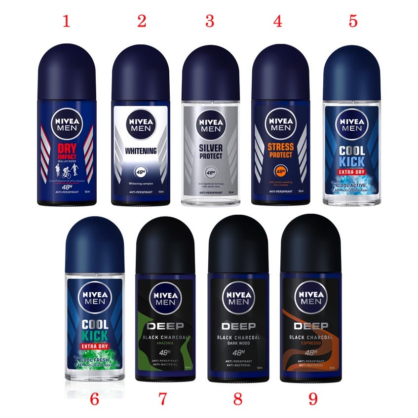 Lăn Khử Mùi Nivea Men Roll-On Deodorant 25ml - 50ml
