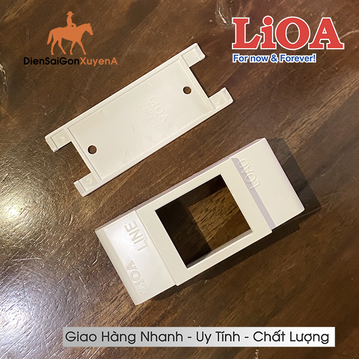 Hộp điện nổi lắp cầu dao aptomat an toàn cb cóc lioa - điện sài gòn xuyên á