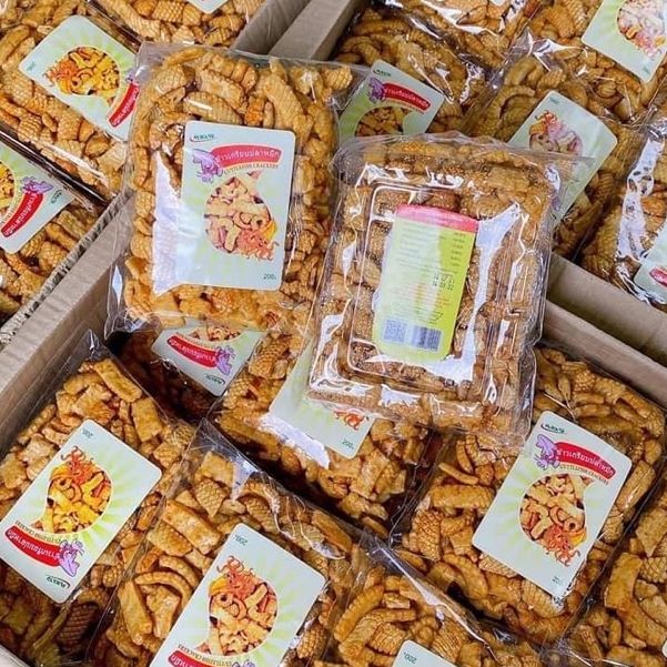 Túi 200g- Snack mực thái lan