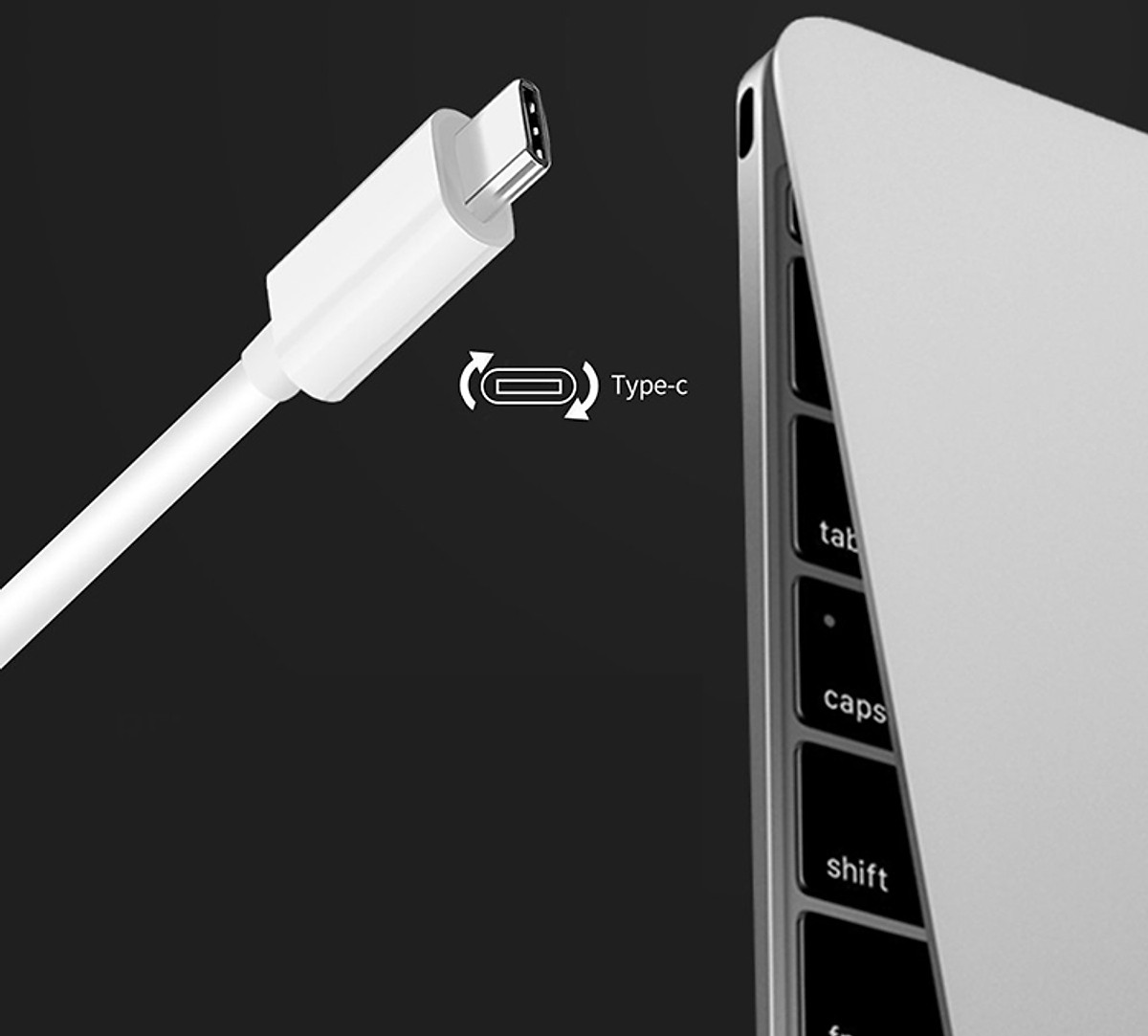 Cáp USB Type C sang USB 3.0 chia 4 cổng - Ugreen 40379