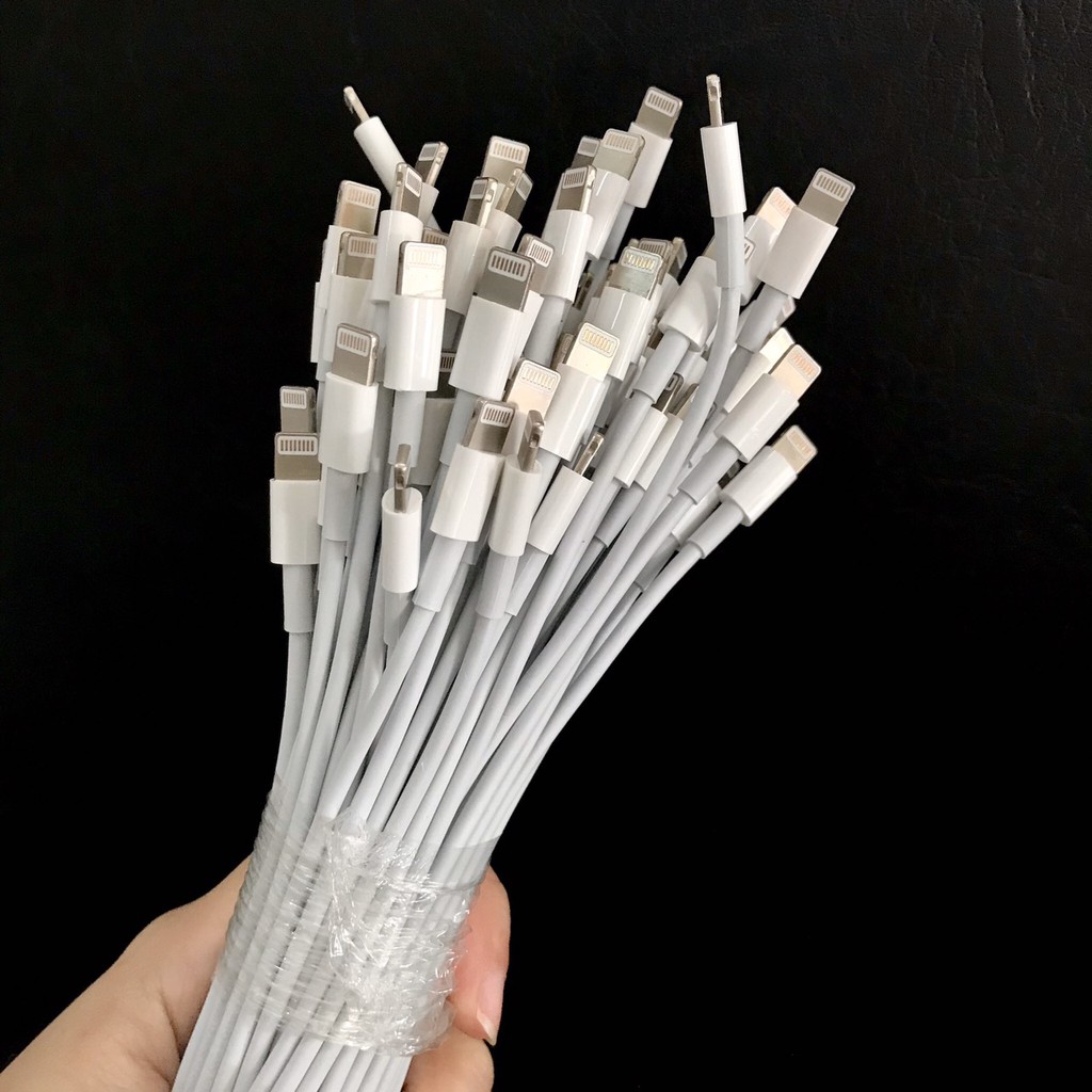 Cáp ngắn sạc dự phòng iPhone hàng chuẩn bảo hành 6 tháng