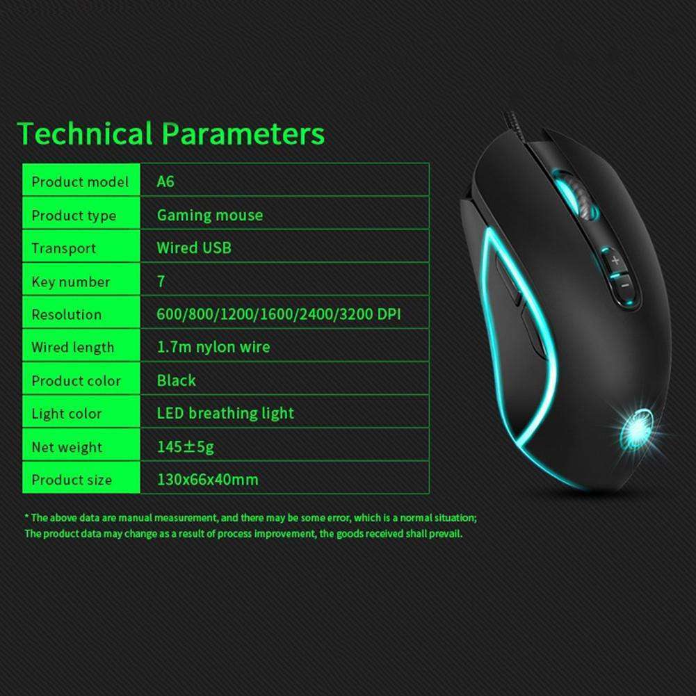 [HCM]Chuột Apedra X6 Gaming LED USB