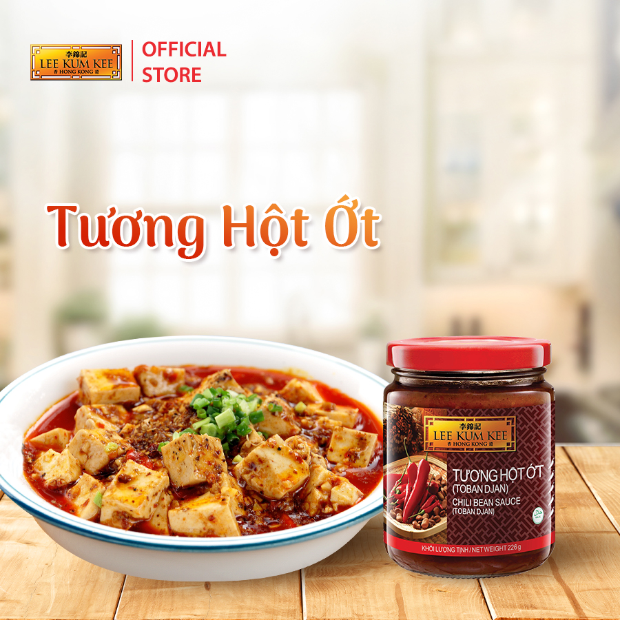 [Đơn 150K Tặng Gói Sốt] Tương hột ớt LEE KUM KEE TOBAN DJAN hộp thiếc 2.04 kg