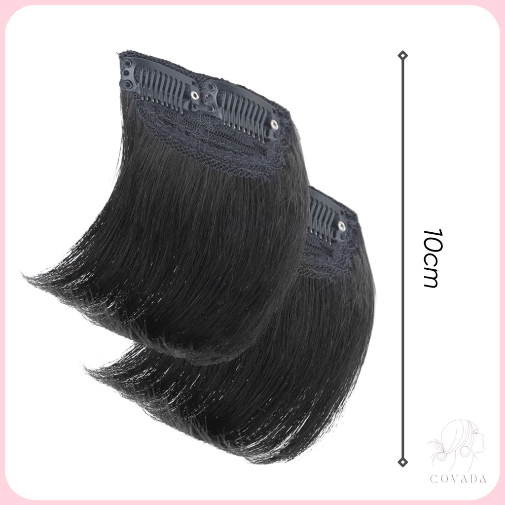 Kẹp phồng chân tóc COVADA tóc giả làm phồng tóc 10cm cao cấp TG07