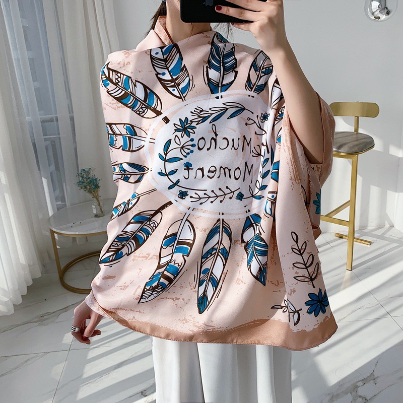 Khăn Choàng BOHO Đi Biển - Khăn Choàng Thổ Cẩm Vintage