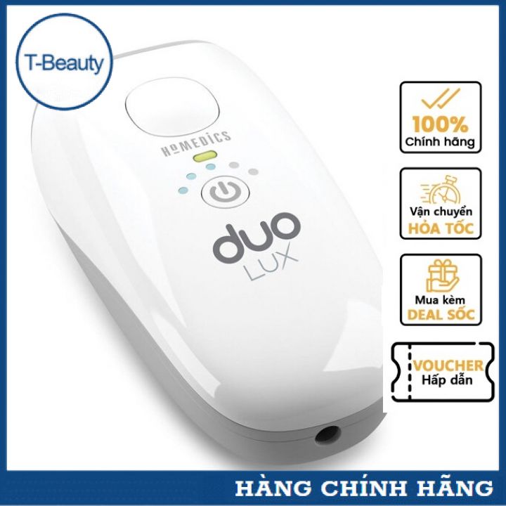 BÁO GIÁ MÁY TRIỆT LÔNG HOMEDICS AZOOO | Shopee Lazada Sendo Tiki mới nhất 16 Máy triệt lông mini cầm tay - Máy triệt lông cá nhân Homedics IPL-HH390BNS công nghệ kép IPL&AFT (300,000 flashes ), cảm biến màu da