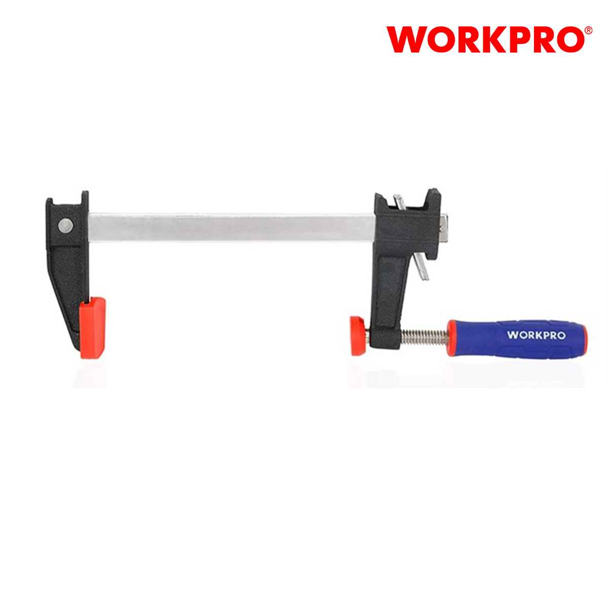 Kẹp thanh bằng thép, kích thước: 600mm (24 inches), Workpro