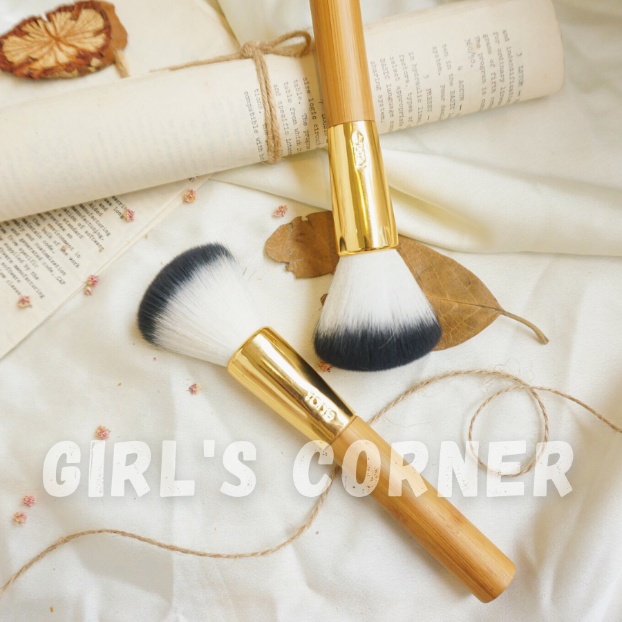 Cọ phủ phấn bột & nén tarte powder
