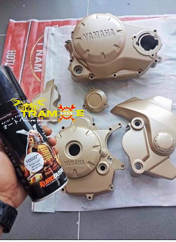 SƠN SAMURAI MÀU ĐỒNG NHẠT, MÀU KEM SÁNG H2020 400ML