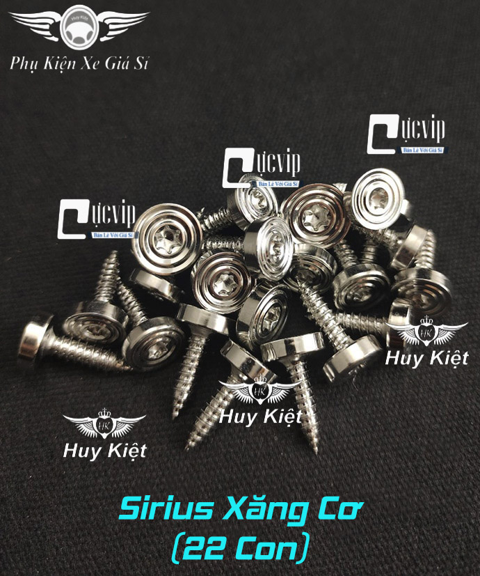 Full bộ ốc dàn áo salaya thái v2 pro vm inox 304 gắn airblade, dream, exciter, future, satria, sirius, sonic, vario, wave, winner, winner x ms9999