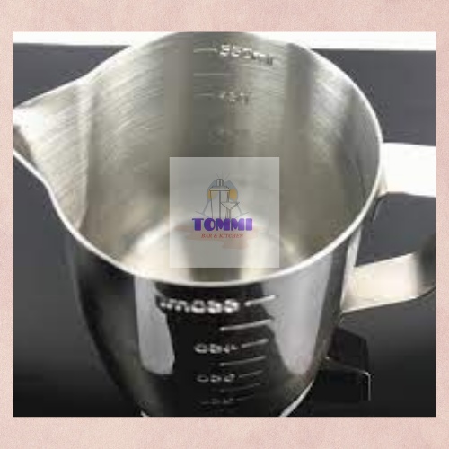 Ca Đánh Sữa Có Vạch Chia Inox Cao Cấp Pha Chế - Dụng Cụ Pha Chế