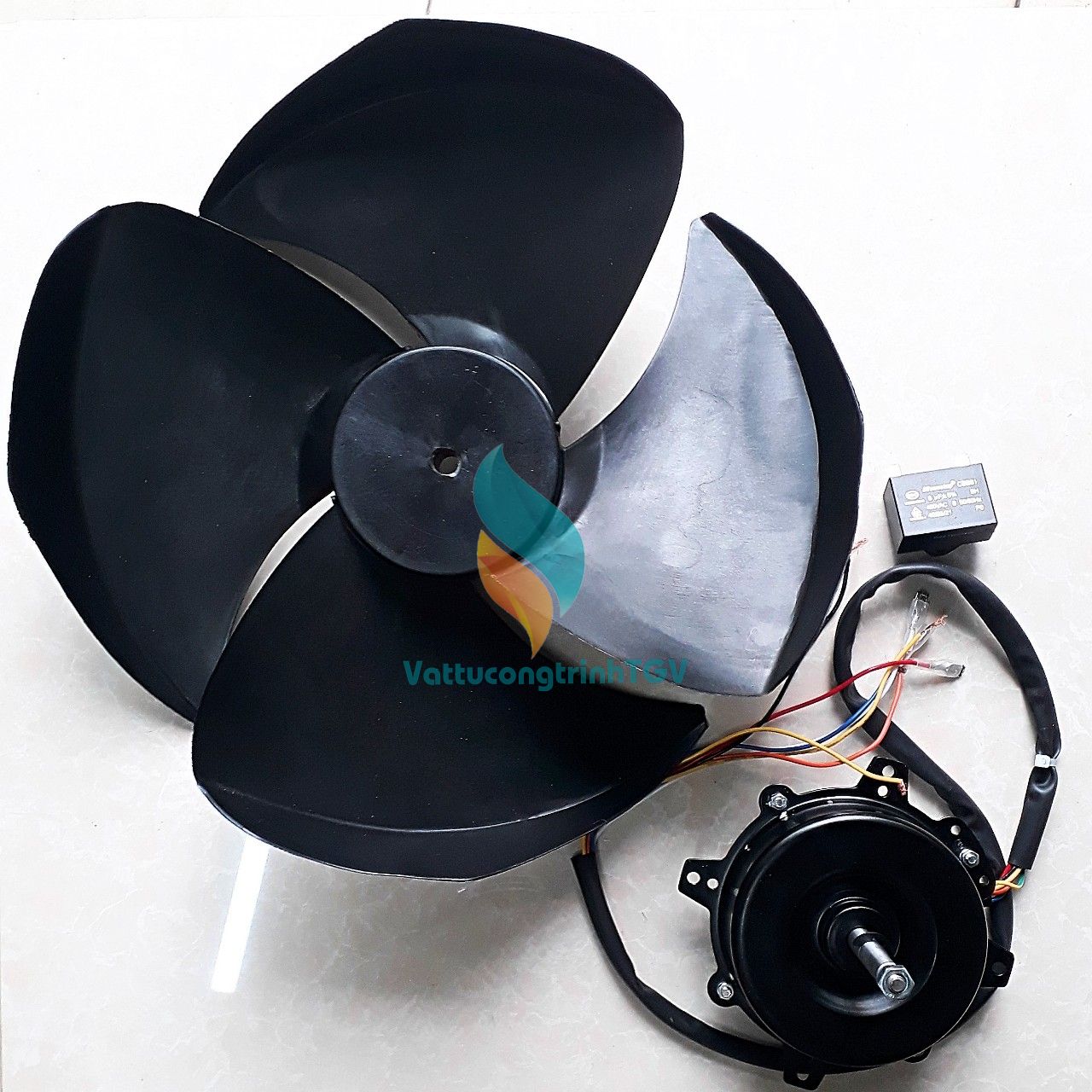 Bộ linh kiện động cơ quạt điều hòa hơi nước 80W-100W-120W chiều ngược