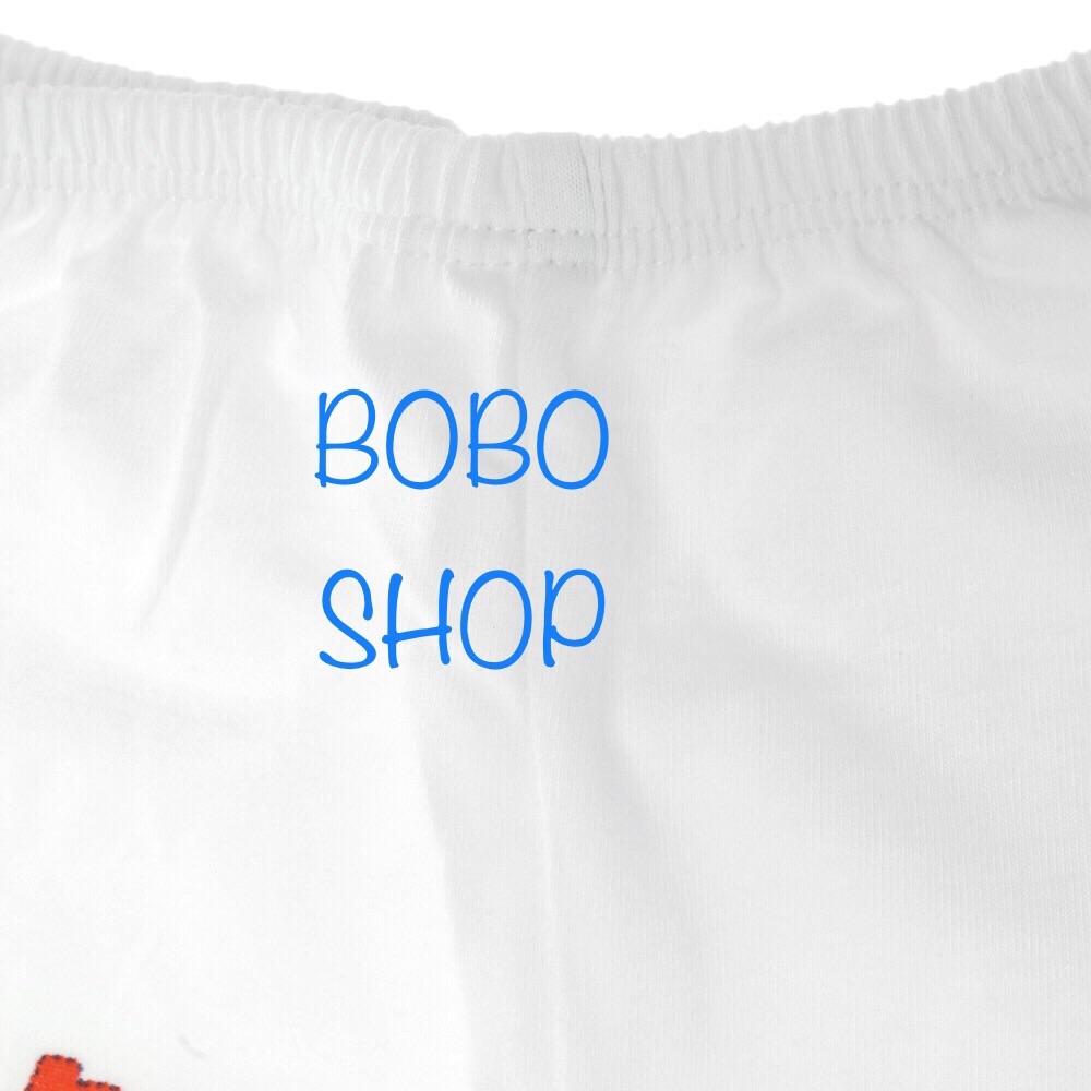 Set 5 Quần Dài Bo Trắng Bosini Cho Bé (2-22kg)
