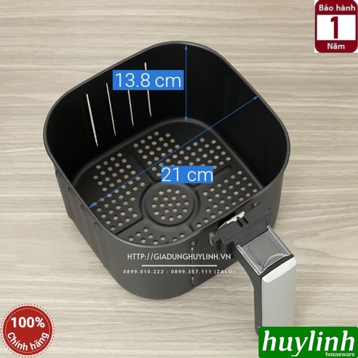 Nồi chiên không dầu Sharp KF-AF55EV-BK - Dung tích 5.5 lít