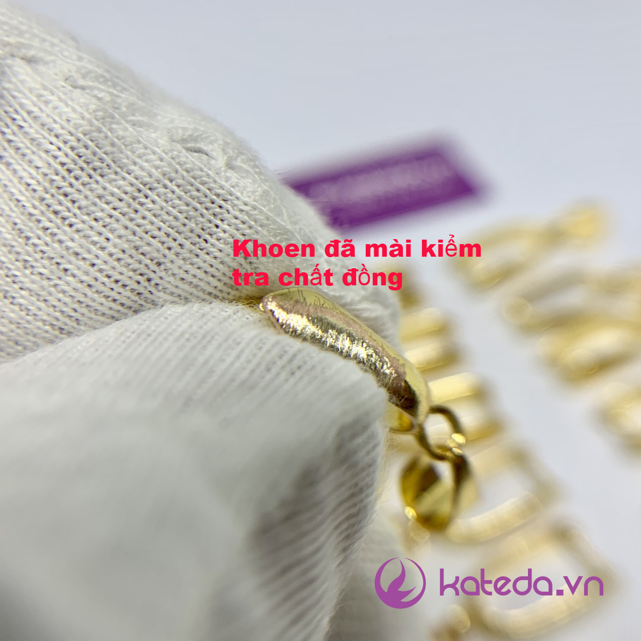 Combo 10 móc mặt dây chuyền ( Đồng thau mạ vàng không hoen gỉ ) KGV0