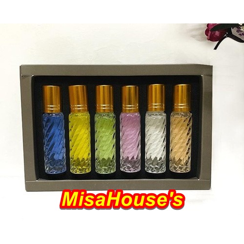 Set 6 Chai Nước Hoa Phap Dạng Lăn - 20ml chai