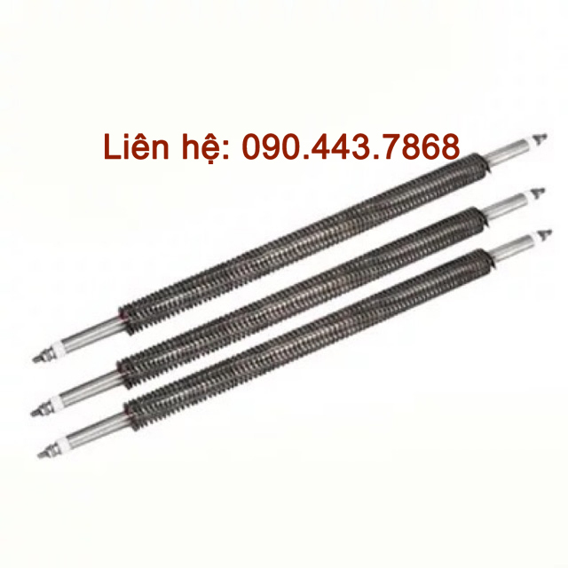 Điện trở nhiệt sấy khô chữ I, thanh tản nhiệt khô dài 60cm, điện áp 220v,330v