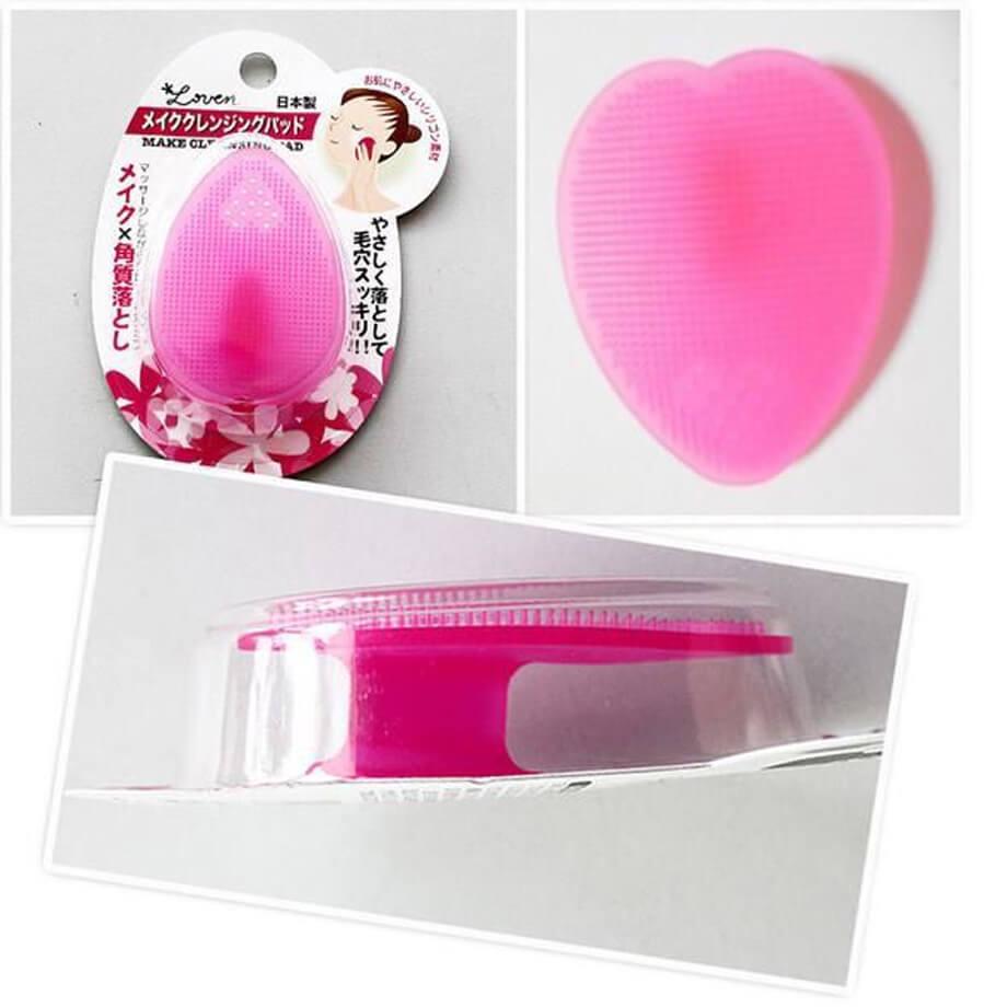 Miếng rửa mặt silicon Nhật bản