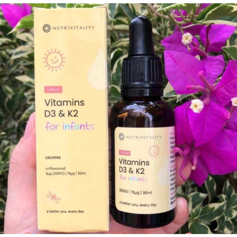 Vitamin D3K2 Mk7 Nutrivitality Anh