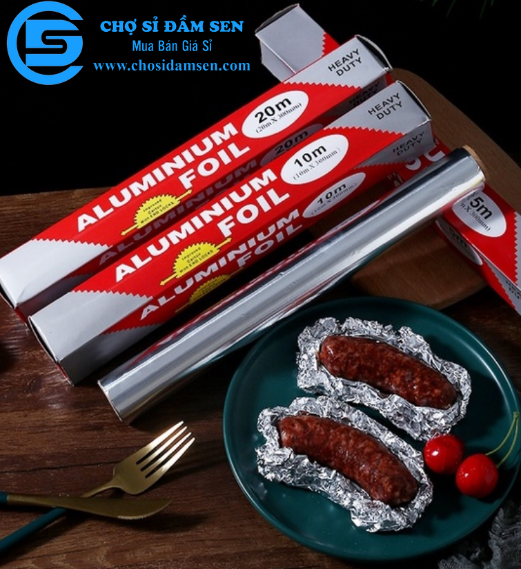 Roll paper silver steak tableware aluminiumg321-giaybac