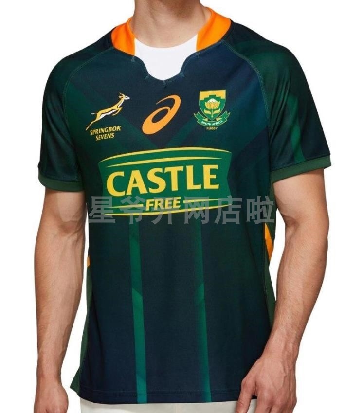 Mới nhất South Africa 2020 international rugby jersey South African football home guest clothing shirt