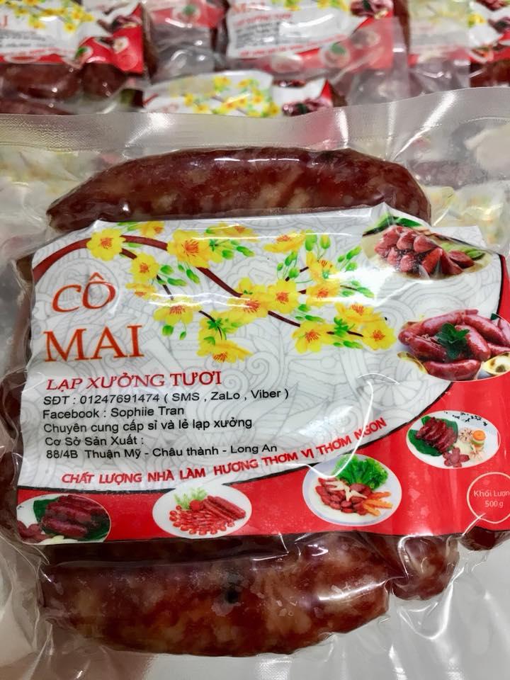 LẠP XƯỞNG TRỨNG MUỐI CÔ MAI 500GR