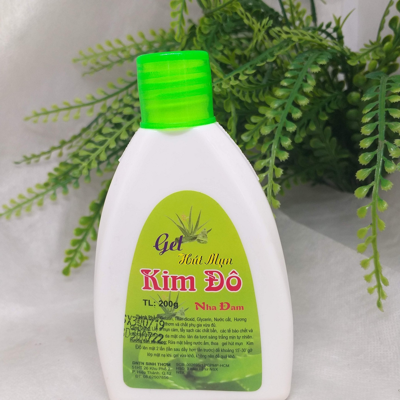 [HCM]Gel hút mụn Kim Đô nha đam 200g