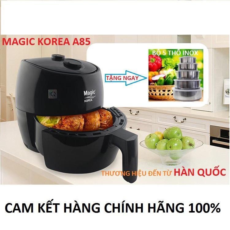 [HCM]Nồi Chiên Nướng Không Dầu 3.5L Magic Korea