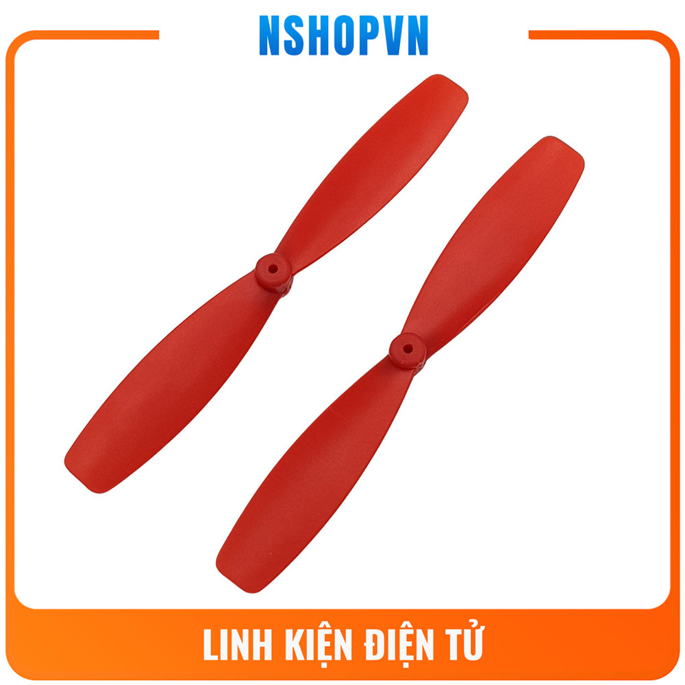Bộ 4 cánh quạt thuận nghịch 60mm trục 1mm