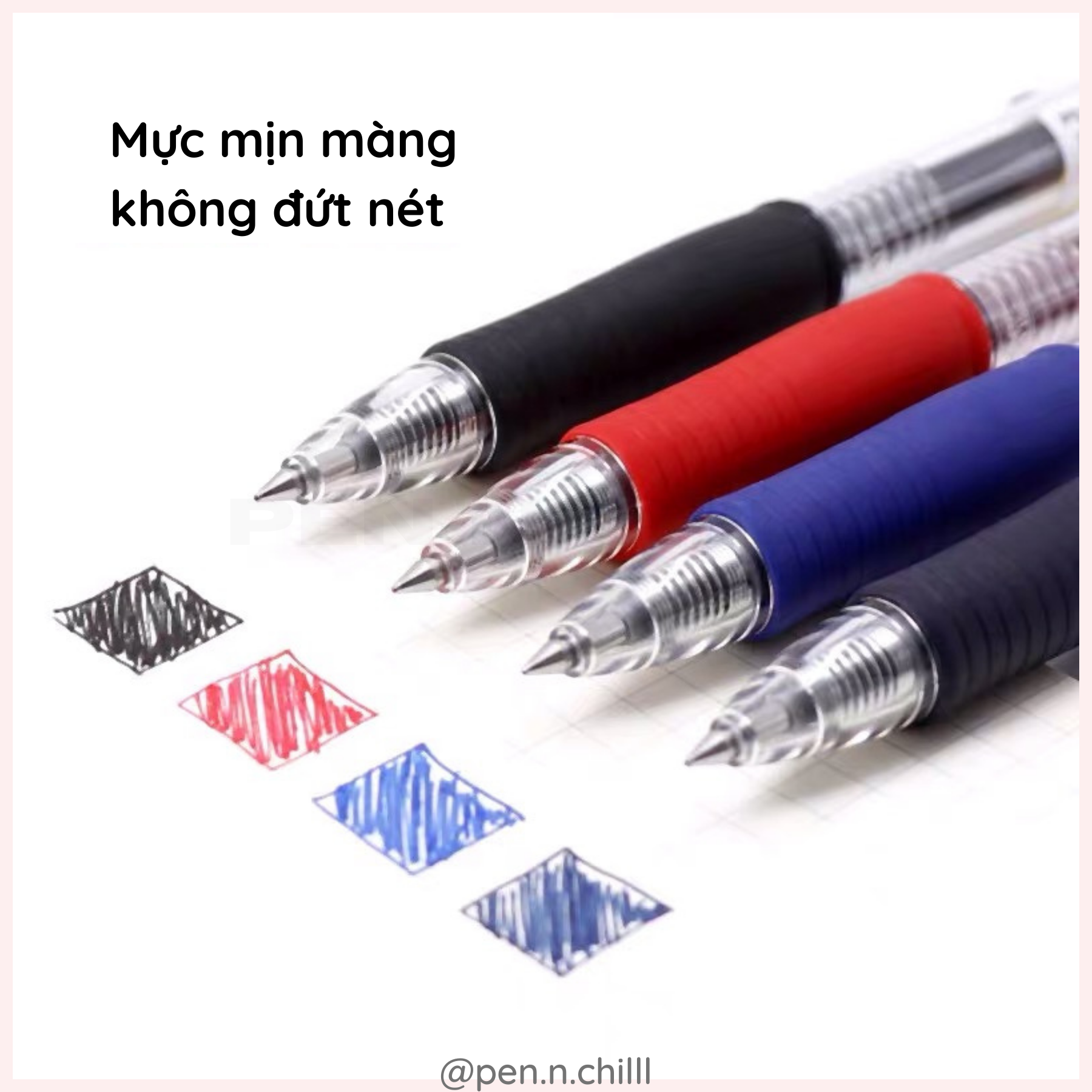 Bút Bi Gel Pilot G2 - Cỡ ngòi 0.5mm/0.7mm
