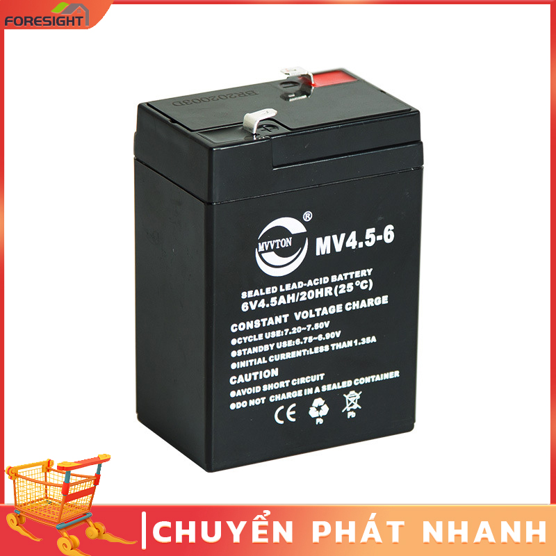 Acquy xe điện trẻ em 6V 7AH /6V4.5AH (Bảo hành 3 tháng)
