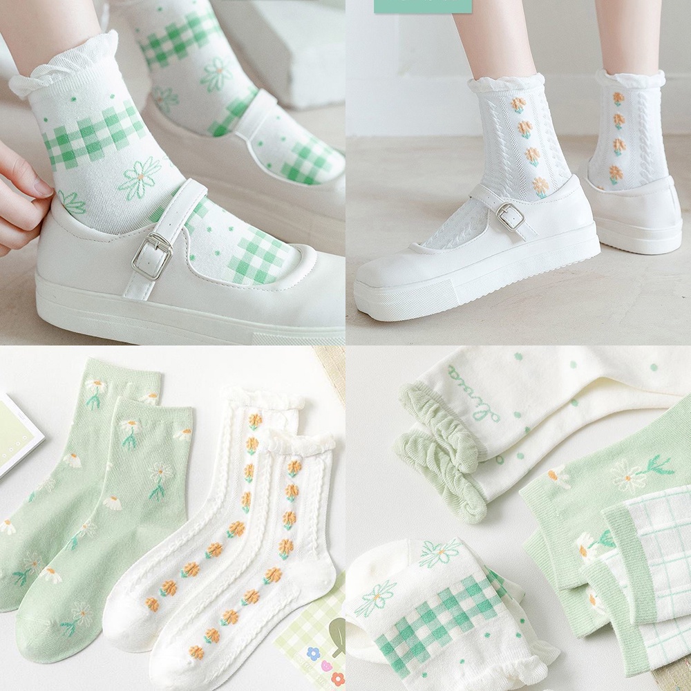 SET 5 ĐÔI TẤT VỚ CAO CỔ PHONG CÁCH HÀN QUỐC