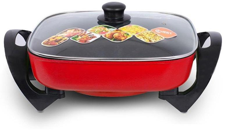 NỒI LẨU ĐIỆN ĐA CHỨC NĂNG COMET CM7736 ( TIỆN DỤNG NẤU LẨU, SÚP, CHIÊN, XÀO, NƯỚNG, HẤP ... )