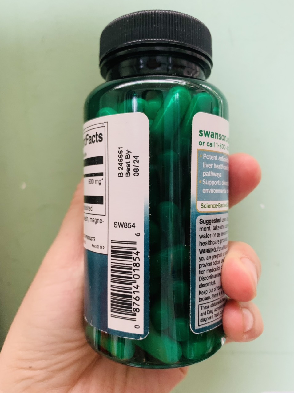 Swanson NAC N-Acetyl Cysteine 100 viên