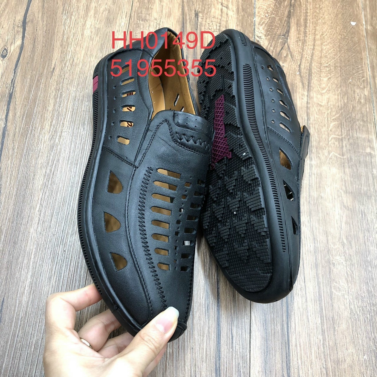 Giày lười rọ nam da bò siêu mềm siêu thoáng