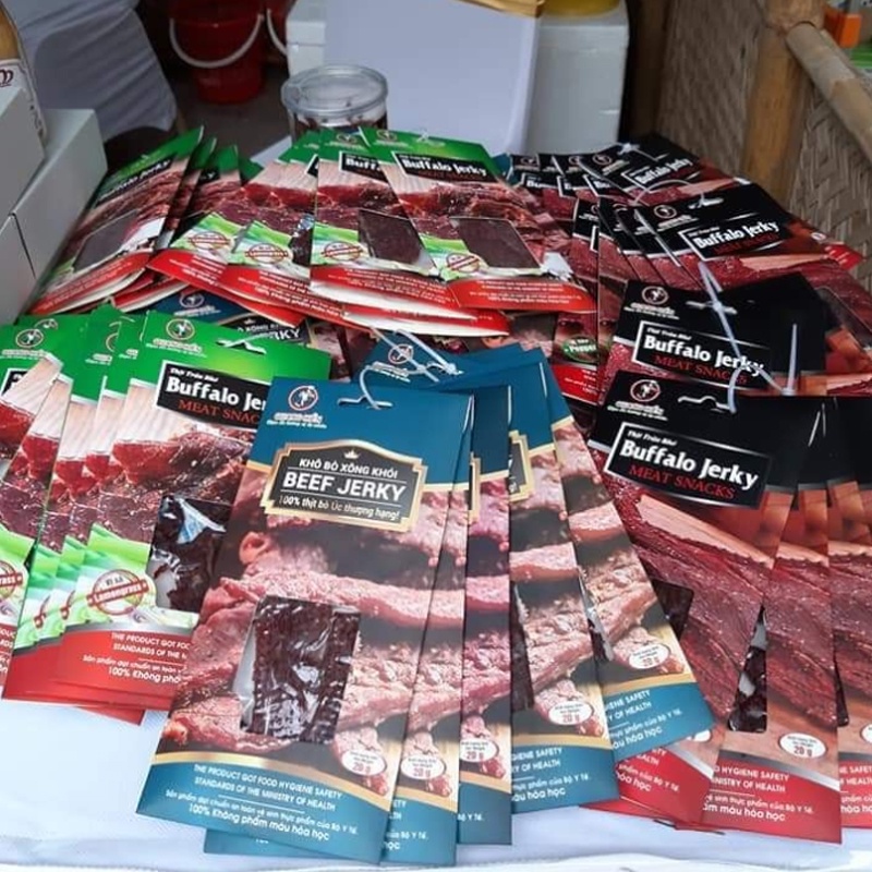 Beef Jerky Khô bò vi Nguyên bản
