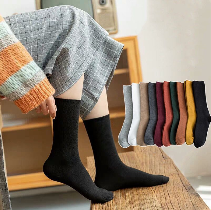 Tất Vớ Nữ Cao Cổ Style Hàn Vintaga Siêu Hot