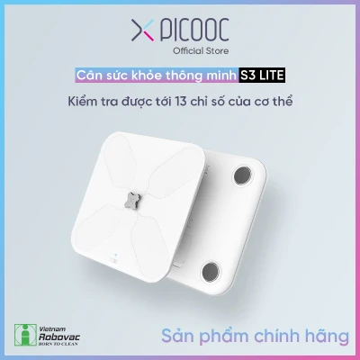 Cân sức khỏe thông minh PICOOC S3 lite - Bảo hành 12 tháng - kết nối Wifi
