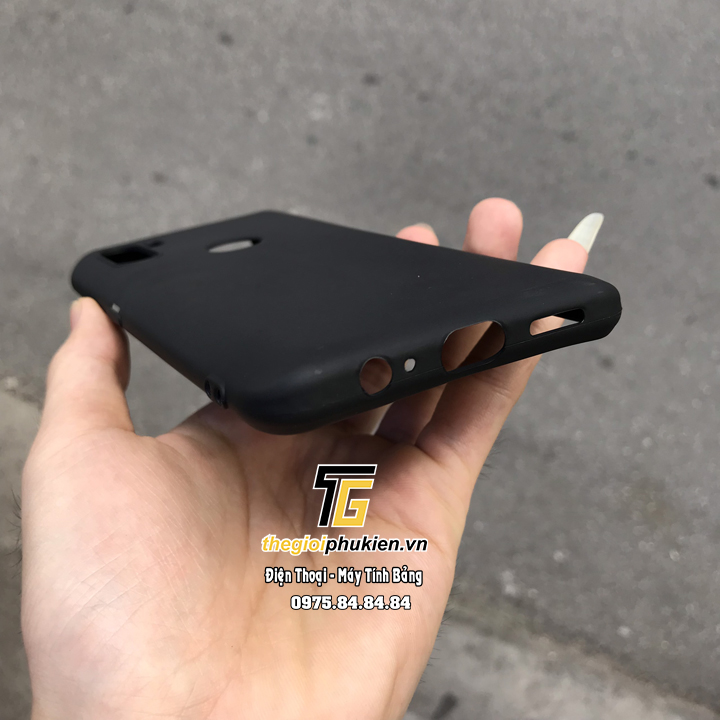 Ốp lưng silicon dẻo màu đen, không ố vàng Vsmart Active 3
